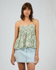 SILENT THEORY EDEN TOP - SAGE - WILDROSE