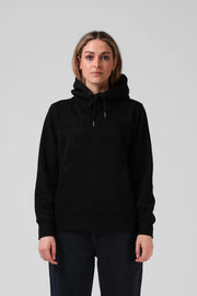RPM EMBOSS PRINT HOOD - BLACK - WILDROSE