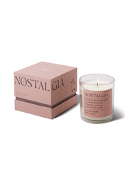 MOOD 'NOSTALGIA' GLASS CANDLE - PEPPER + PLUM - WILD ROSE