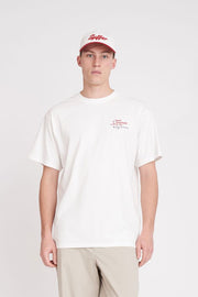 HUFFER SUP TEE 190/TAAAAAP - CHALK - WILDROSE