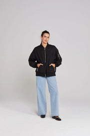 THING THING FLYING JACKET - BLACK - WILDROSE