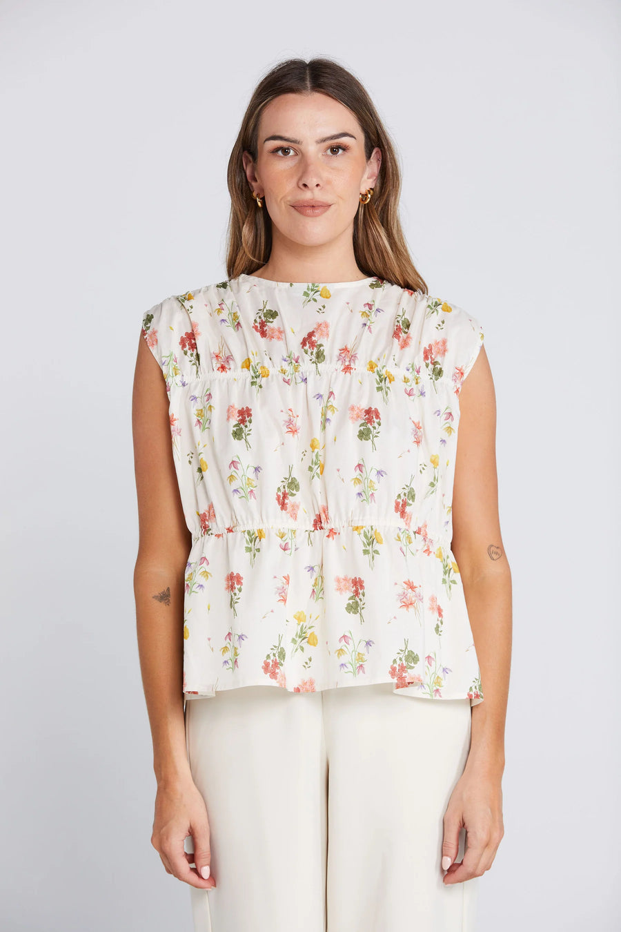THING THING BELLE TIE TOP - SUMMER HEAVEN - WILDROSE