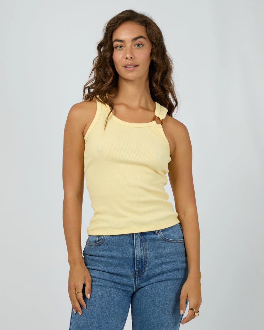 ALL ABOUT EVE SIERRA TANK - YELLOW - WILDROSE 