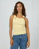 ALL ABOUT EVE SIERRA TANK - YELLOW - WILDROSE 