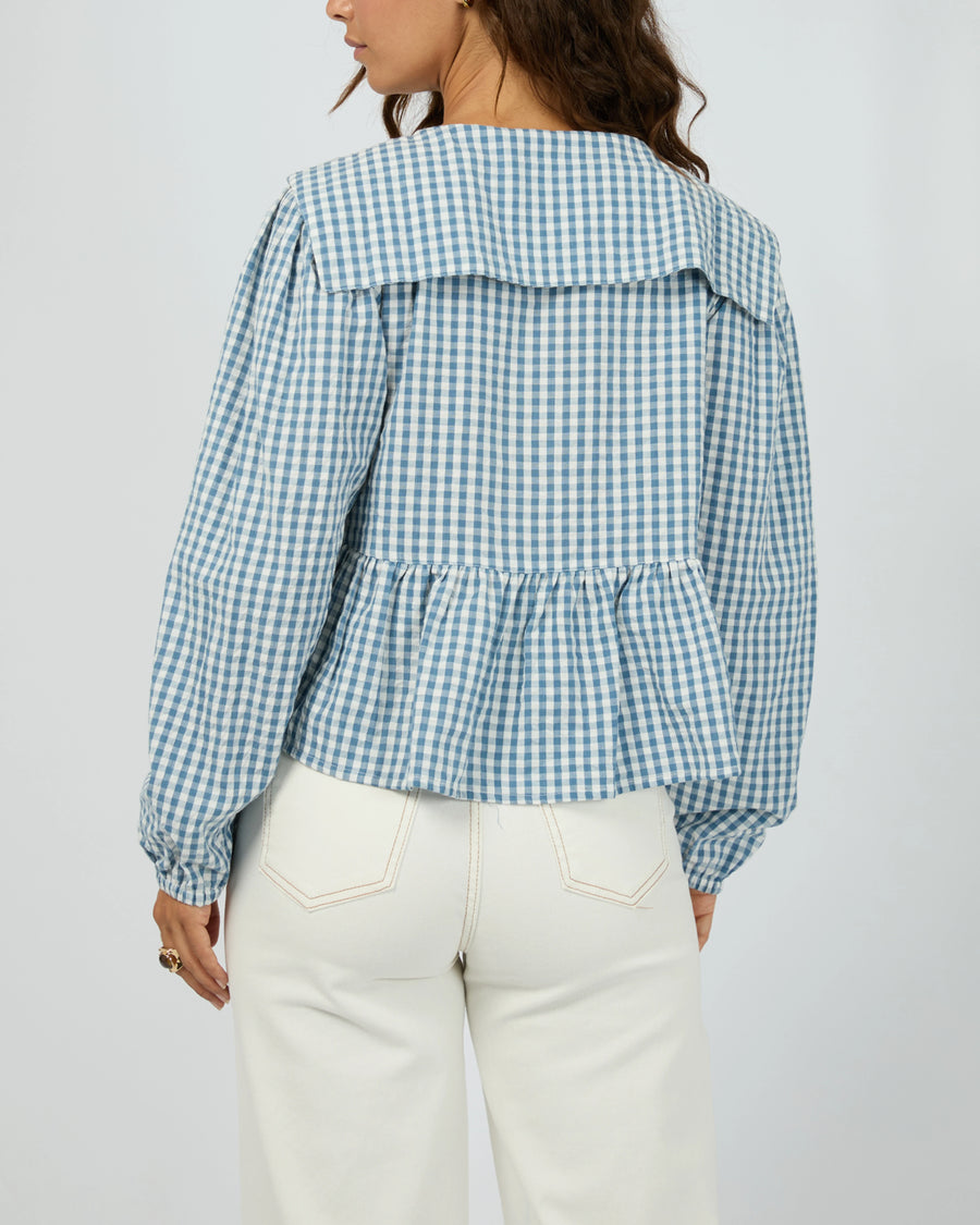 ALL ABOUT EVE MICKY LS TOP - CHECK - WILDROSE