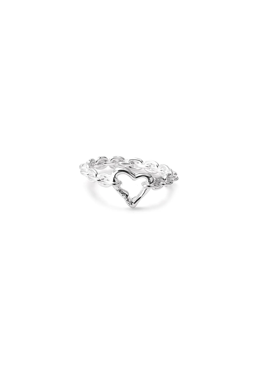 STOLEN GIRLFRIENDS CLUB MELTED HEART CHAIN RING - WILDROSE