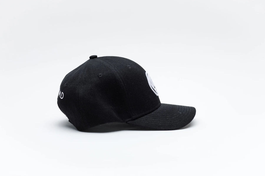 ROSE ROAD BASEBALL CAP - BLACK - WILDROSE