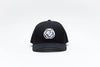 ROSE ROAD BASEBALL CAP - BLACK - WILDROSE