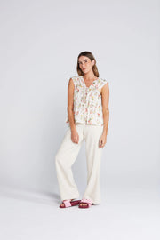 THING THING BELLE TIE TOP - SUMMER HEAVEN - WILDROSE