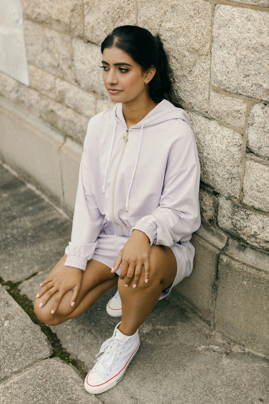 ROSEROAD EMERY HOODIE - LILAC - WILDROSE