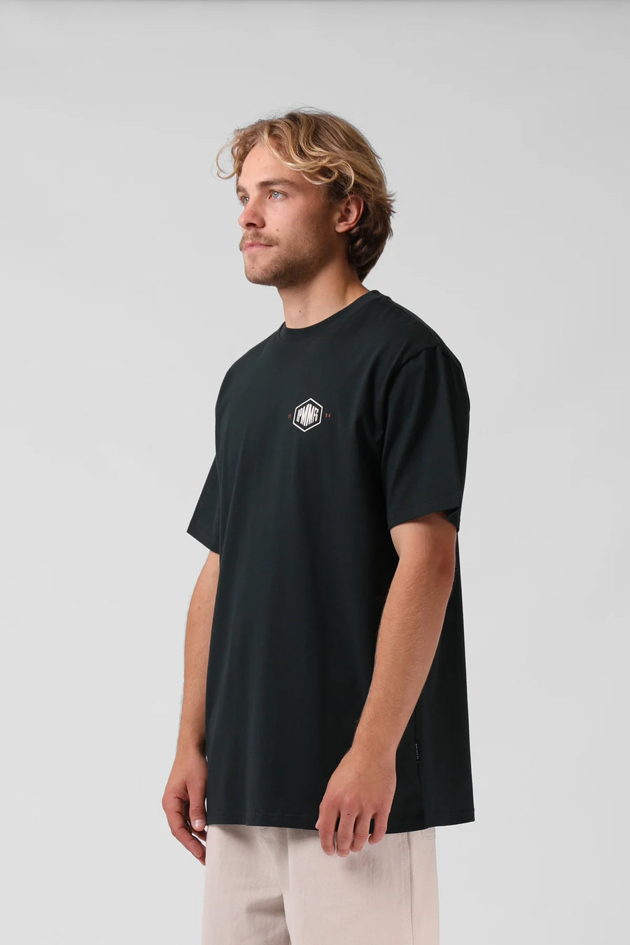 RPM DUBLIN TEE - CARBON - WILDROSE