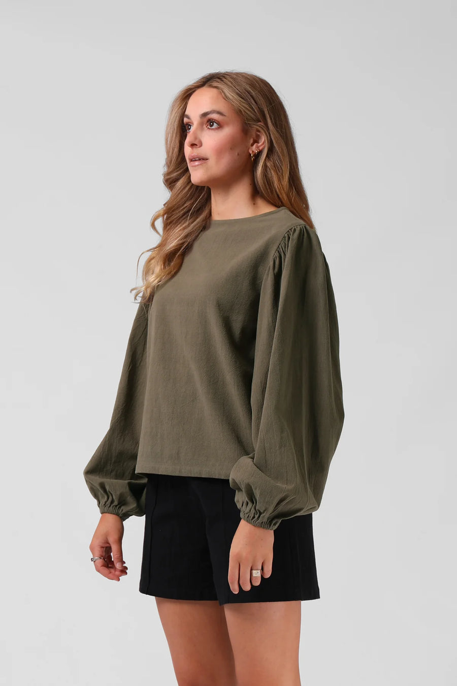 RPM LOLA TOP - KHAKI - WILDROSE