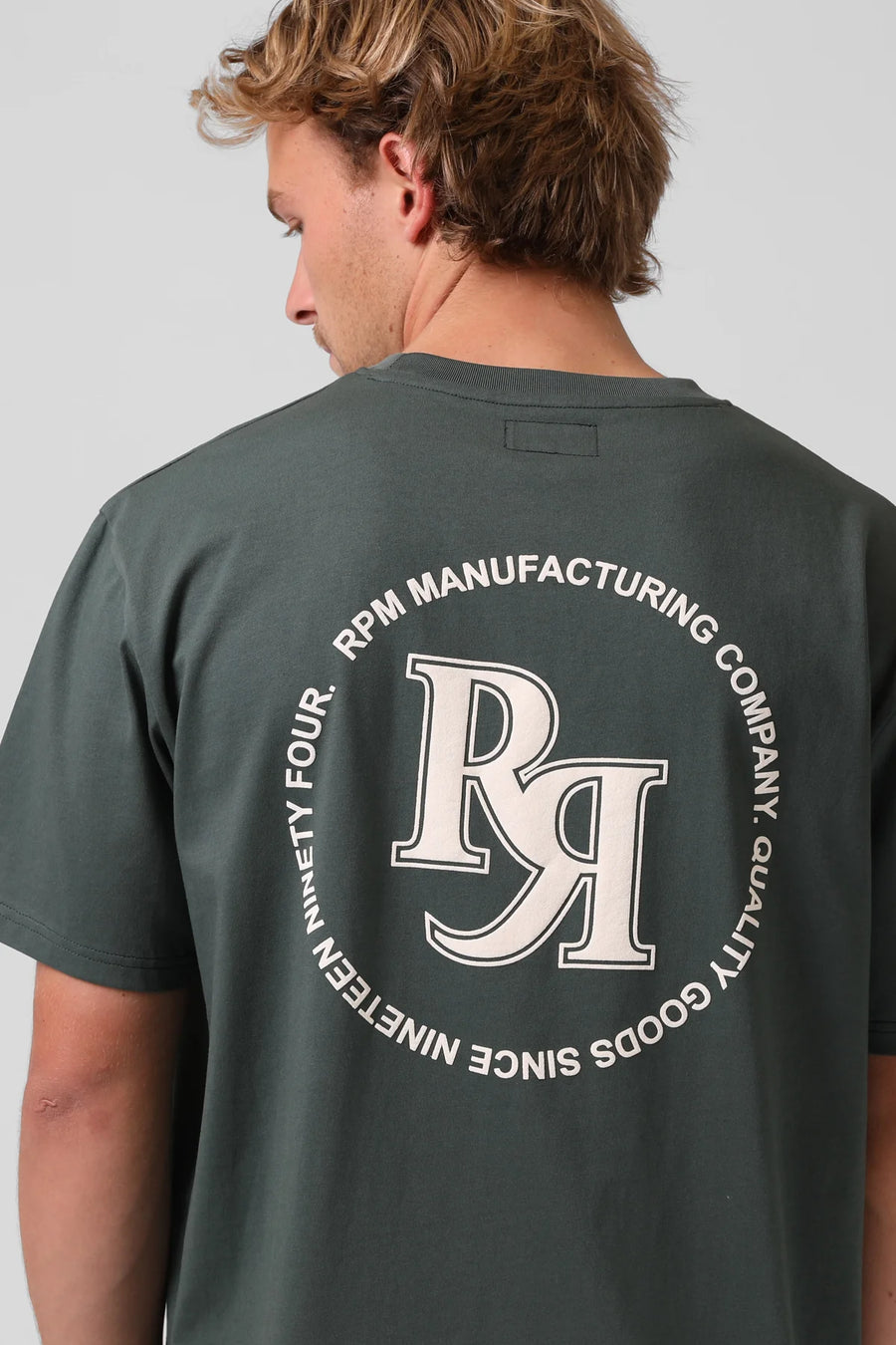 RPM CIRCLE PUFF TEE - BOTTLE - WILDROSE