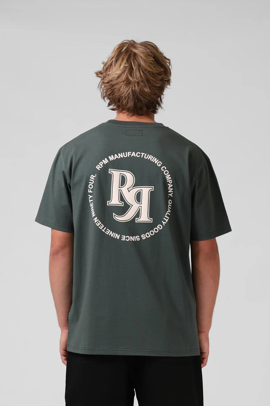 RPM CIRCLE PUFF TEE - BOTTLE - WILDROSE