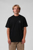 RPM CIRCLE PUFF TEE - BLACK - WILDROSE