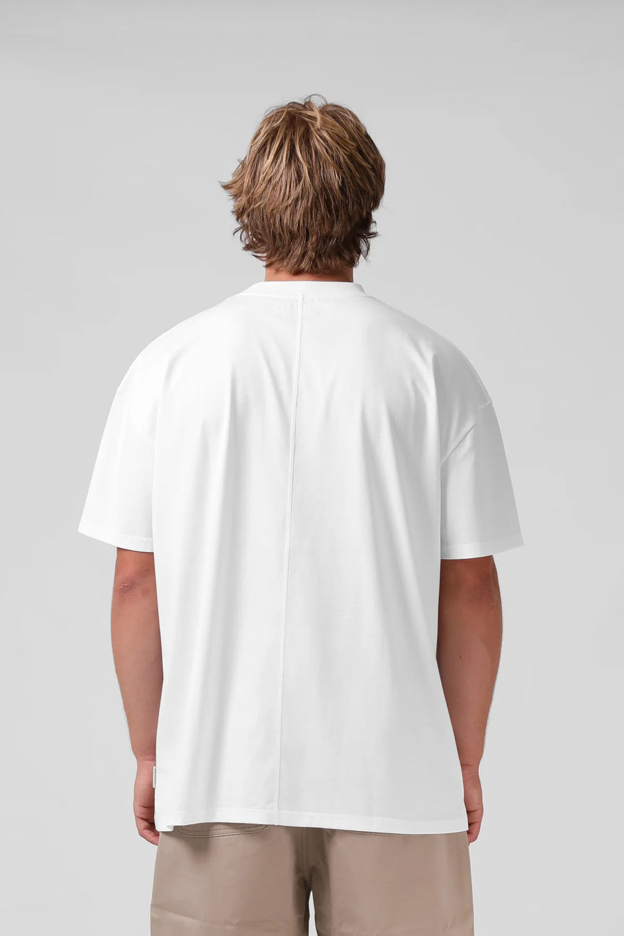 RPM EMB TEE - WHITE - WILDROSE