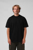 RPM EMB TEE - BLACK - WILDROSE