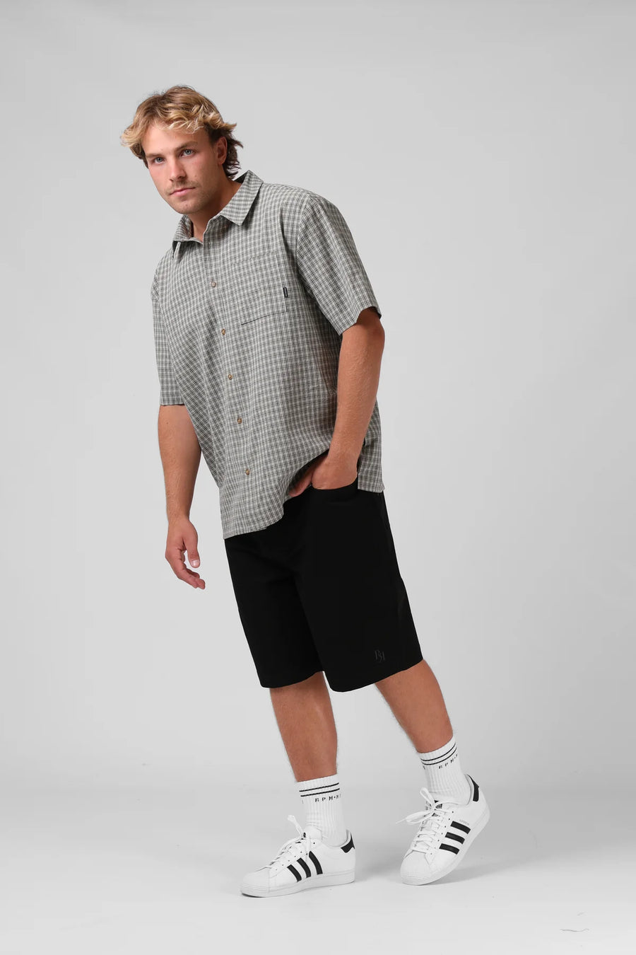 RPM TART-IN SS SHIRT - CONCRETE - WILDROSE