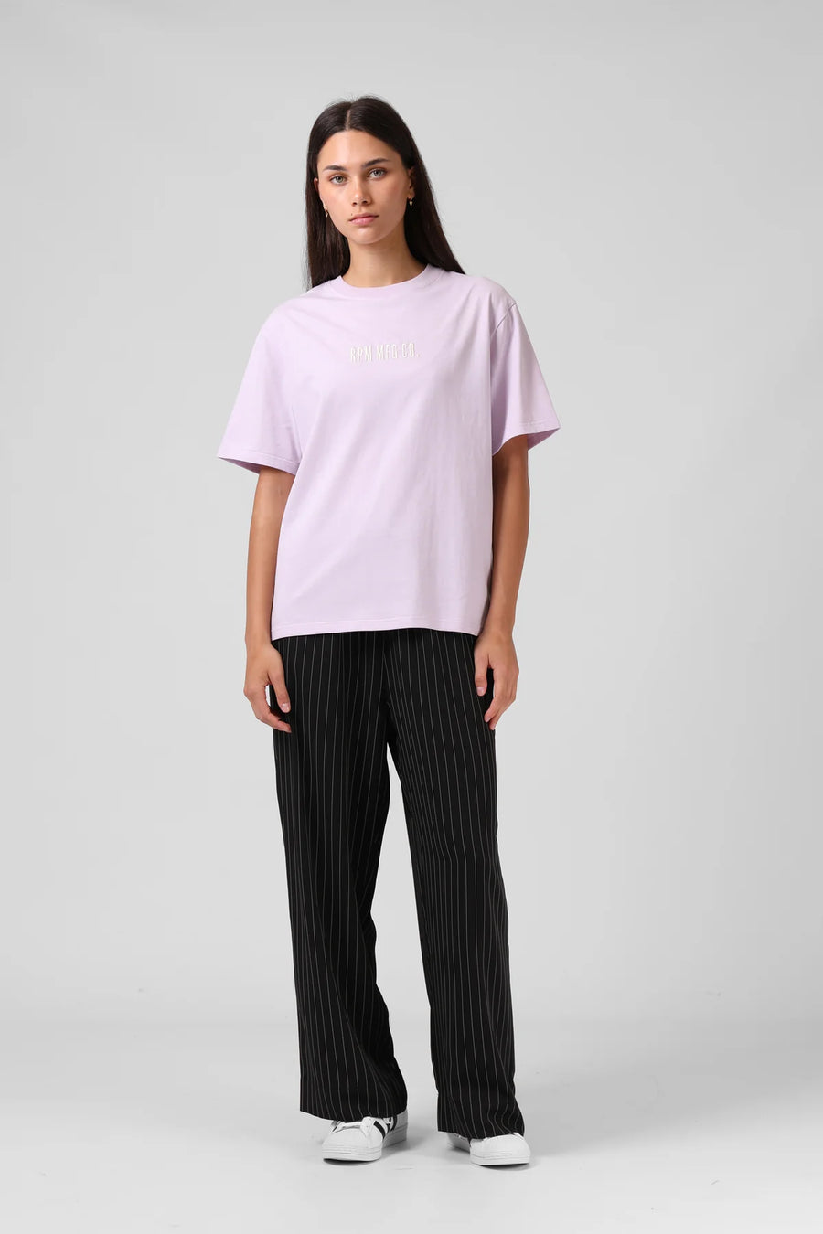 RPM EMB TEE  - ORCHID - WILDROSE