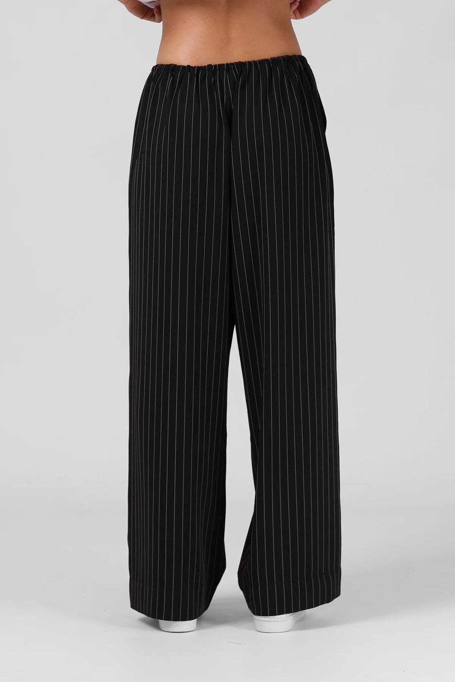 RPM NORMA PANT - BLACK STRIPE - WILDROSE