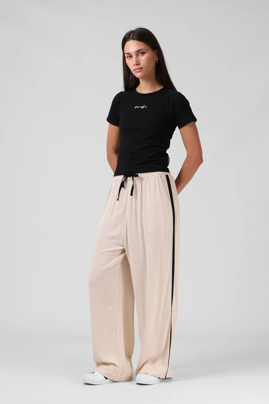 RPM MILLA PANT - OATMEAL - WILDROSE