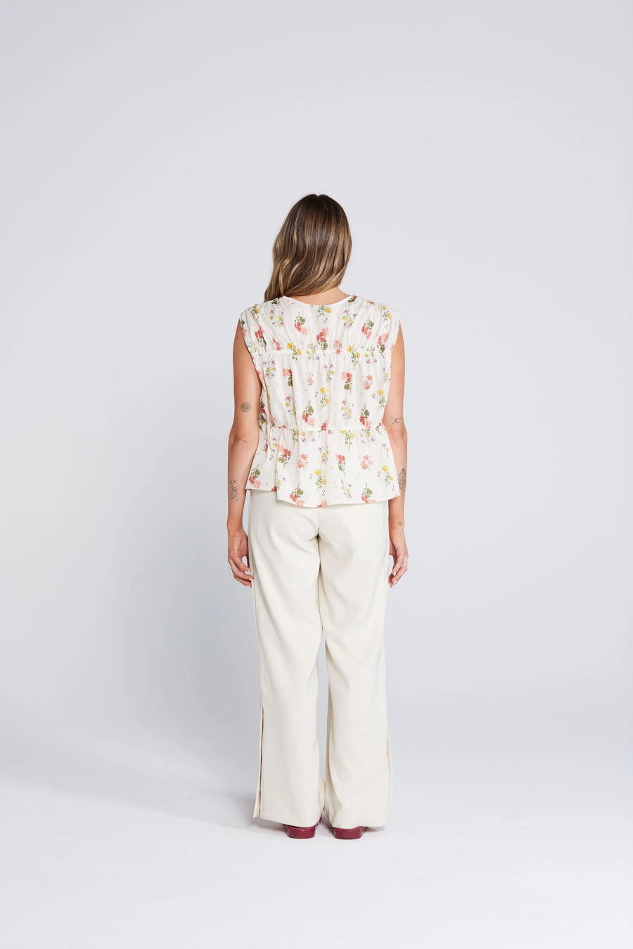 THING THING BELLE TIE TOP - SUMMER HEAVEN - WILDROSE