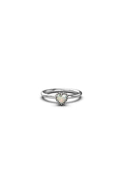 STOLEN GIRLFRIENDS CLUB DAHLIAS HEART RING - WILDROSE