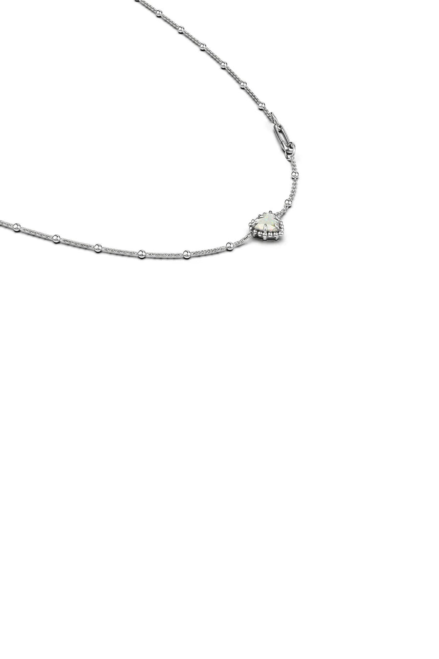 STOLEN GIRLFRIENDS CLUB DAHLIAS HEART NECKLACE - WILDROSE