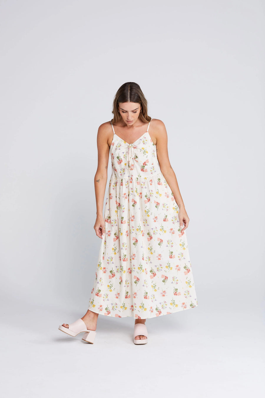 THING THING ZINNIA DRESS - SUMMER HAVEN - WILDROSE