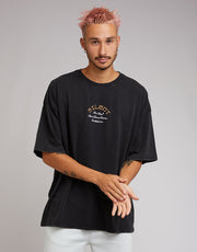 SILENT THEORY UNKNOWN TEE - WASHED BLACK