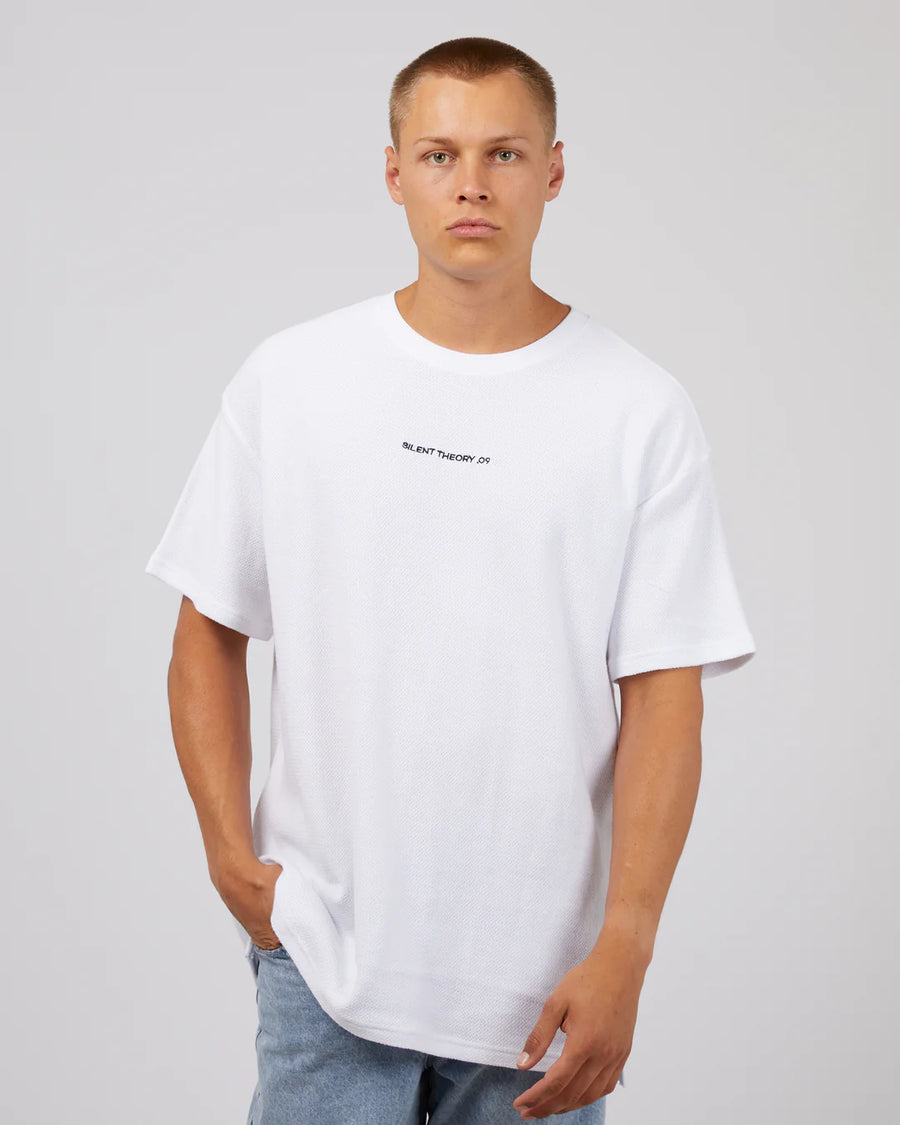 SILENT THEORY ALL DAY LOGO TEE - WHITE