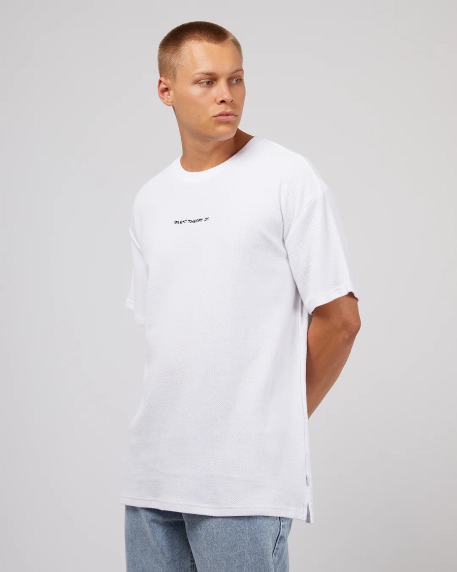 SILENT THEORY ALL DAY LOGO TEE - WHITE