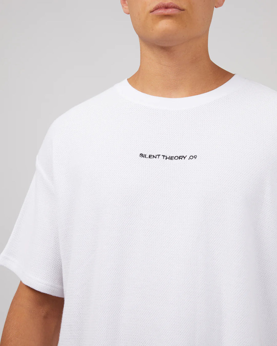 SILENT THEORY ALL DAY LOGO TEE - WHITE