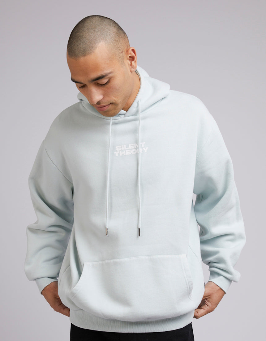 SILENT THEORY PRIME HOODY - PALE BLUE - WILDROSE