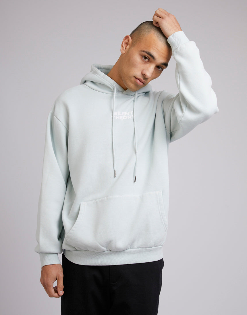 SILENT THEORY PRIME HOODY - PALE BLUE