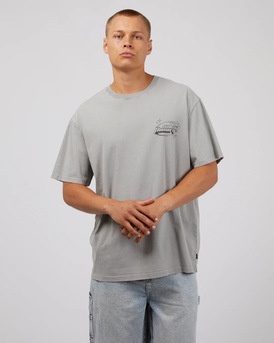 SILENT THEORY FLASH TEE - GREY - WILDROSE