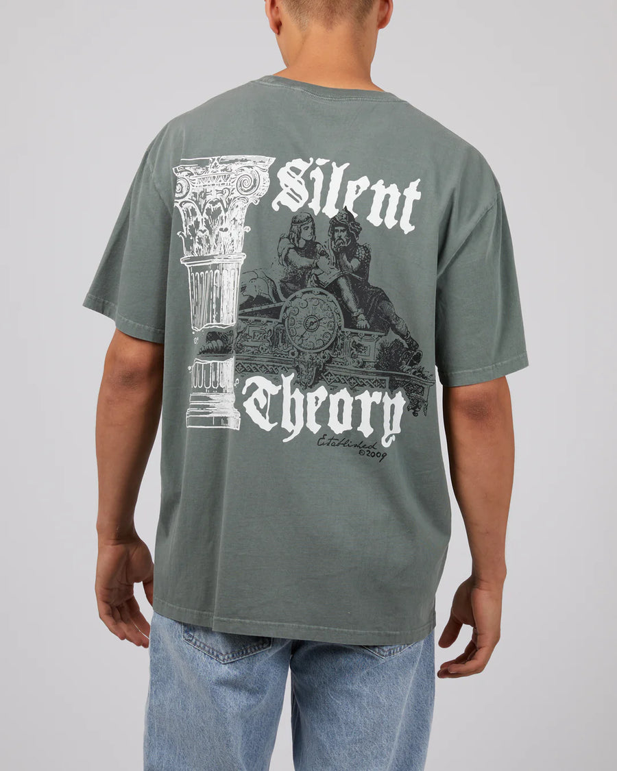 SILENT THEORY SUPERIOR TEE - GREEN - WILDROSE