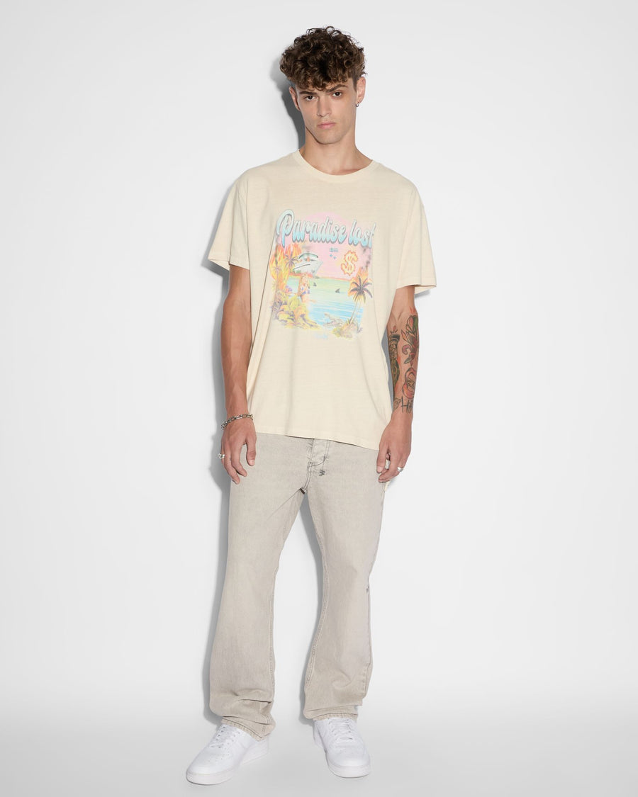 KSUBI PARADISE BIGGIE SS TEE DUSTY DESERT - WILDROSE