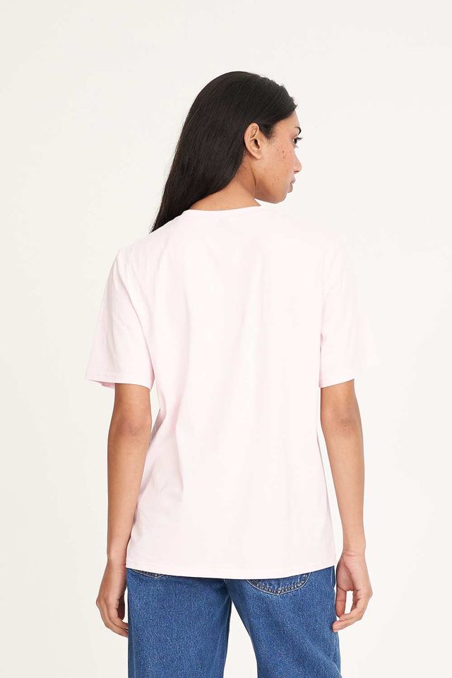 HUFFER CLASSIC TEE/GARDEN PARTY - MELLOW PINK - WILDROSE