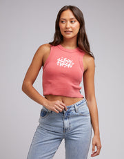 SILENT THEORY MYSTICAL TANK - PINK - WILD ROSE