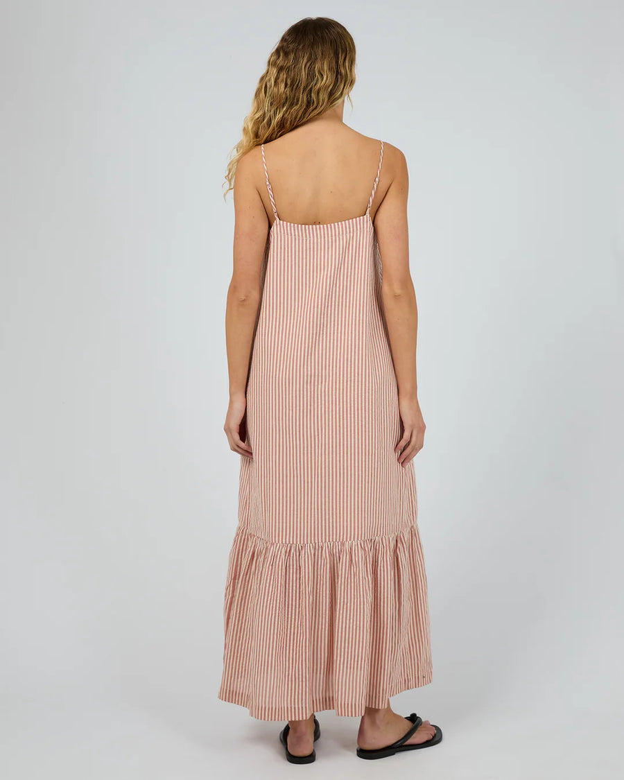 SILENT THEORY FLETCHER MAXI DRESS - RUST - WILDROSE