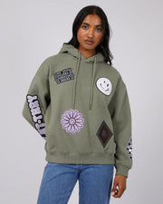 SILENT THEORY UNLIMITED ADVENTURE HOODIE - SAGE - WILDROSE