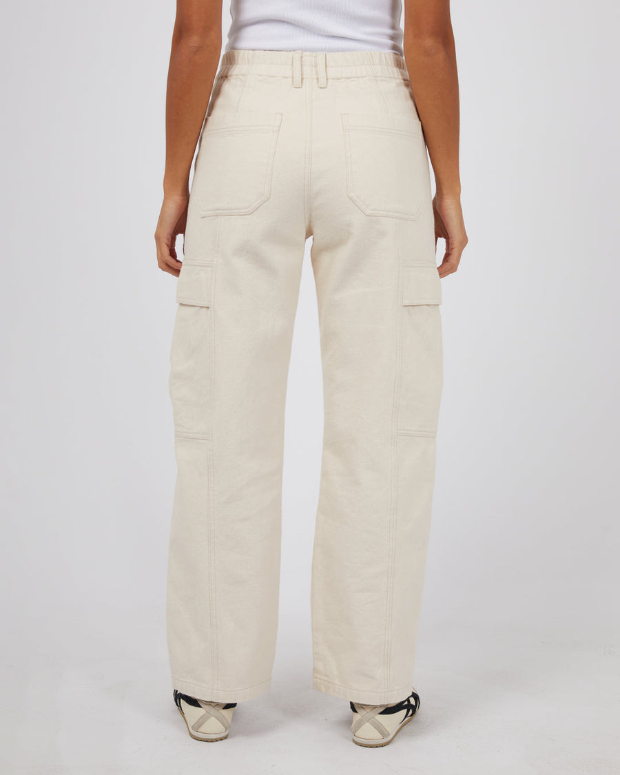 SILENT THEORY DOVE CARGO PANT - BEIGE - WILDROSE