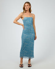 SILENT THEORY CORFU MAXI DRESS - LIGHT BLUE - WILDROSE