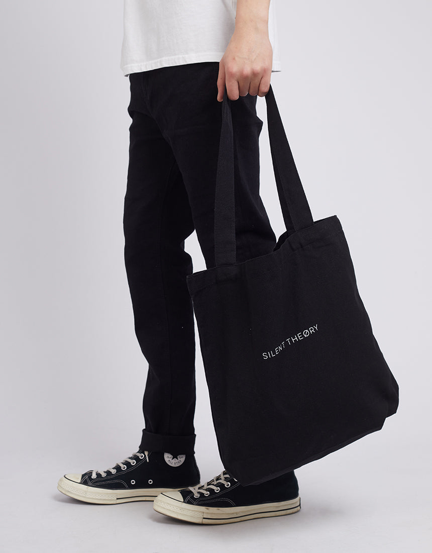 SILENT THEORY TOTE - BLACK