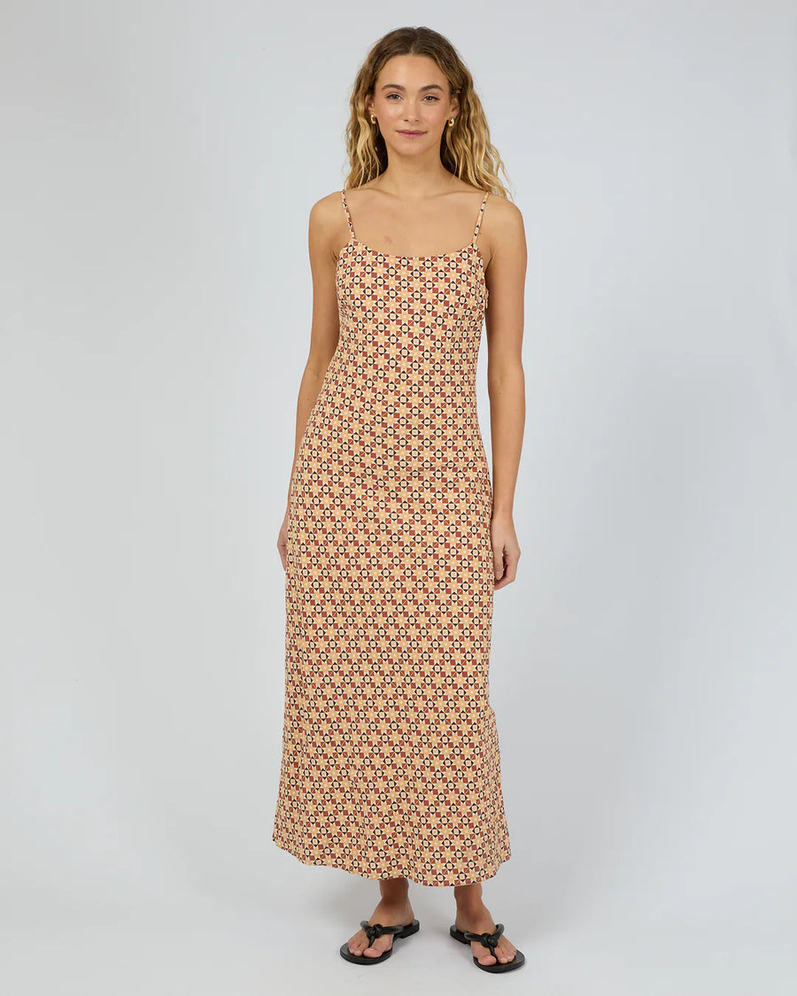 SILENT THEORY BELIZE MAXI DRESS - PRINT - WILDROSE