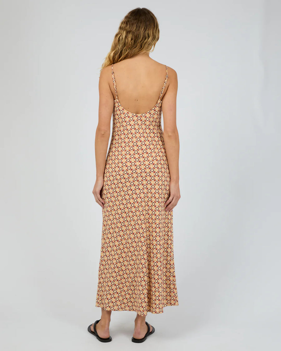 SILENT THEORY BELIZE MAXI DRESS - PRINT - WILDROSE