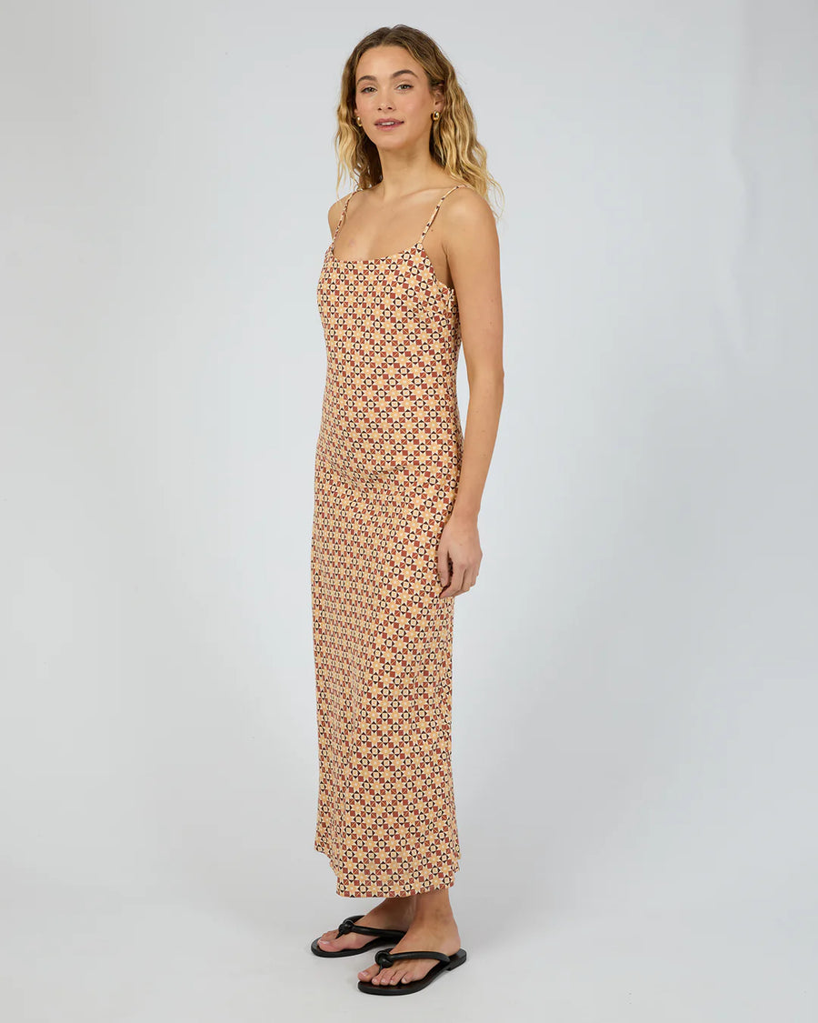 SILENT THEORY BELIZE MAXI DRESS - PRINT - WILDROSE