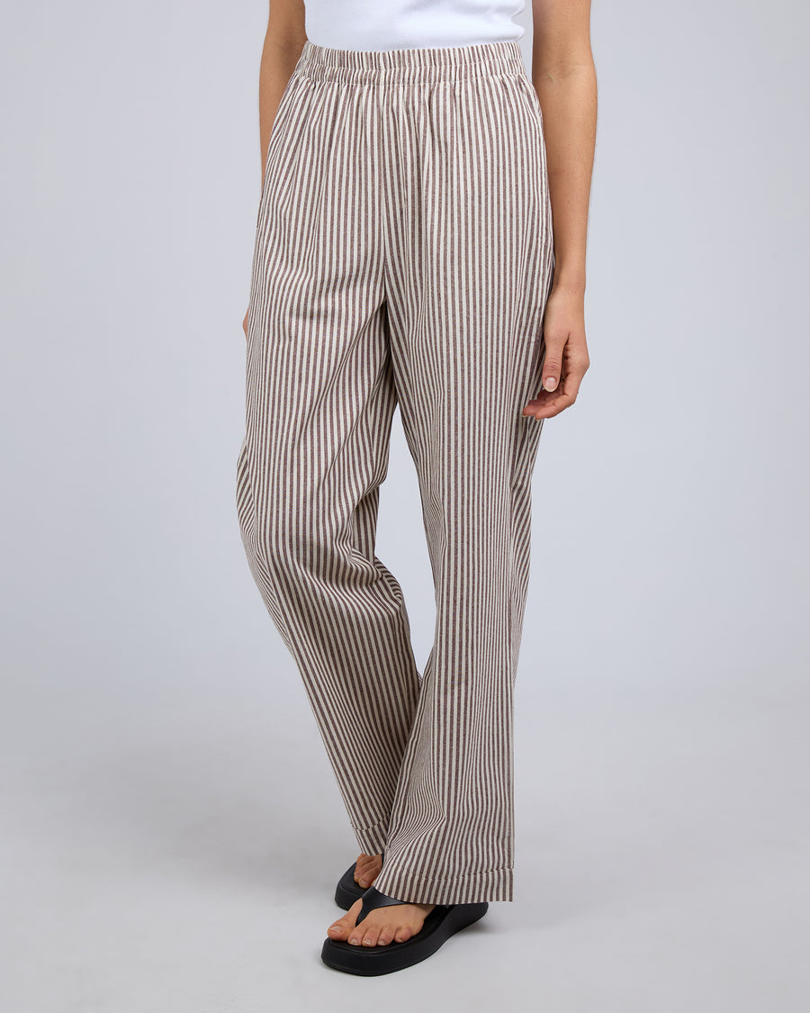 SILENT THEORY SUNDAY PANT - CHOCOLATE - WILDROSE