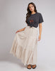 ALL ABOUT EVE LOGAN MAXI SKIRT - PRINT - WILD ROSE